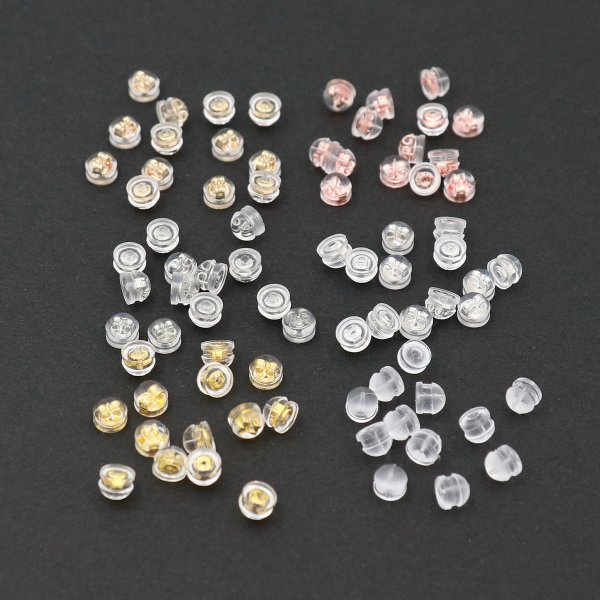 Gold ear plugs, one pack